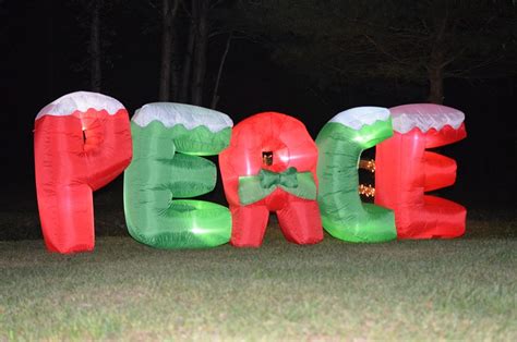 layz peace|LED Peace inflatable event decoration – Lay